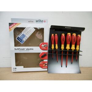 Wiha 36455 Screwdriver Set - Electric, SoftFinish, 6 pcs. Wiha 36455 Screwdriver Set - Electric, SoftFinish, 6 pcs.