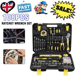 Kartols 108pcs Socket Set Kit Mechanics Tool Ratchet Wrench Car Repair Toolset Case Kartols 108pcs Socket Set Kit Mechanics Tool Ratchet Wrench Car Repair Toolset Case