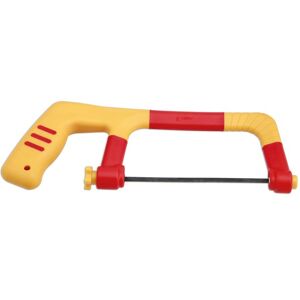 Laser Tools Laser 9165 Insulated Junior Hacksaw 150mm Iec60900 1000v Safe Adjustable Tension Laser Tools Laser 9165 Insulated Junior Hacksaw 150mm Iec60900 1000v Safe Adjustable Tension