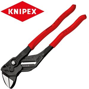 Knipex Pliers Wrench 300mm 12in Push Button Adjustable Spanner Pvc Grips 8601300 Knipex Pliers Wrench 300mm 12in Push Button Adjustable Spanner Pvc Grips 8601300