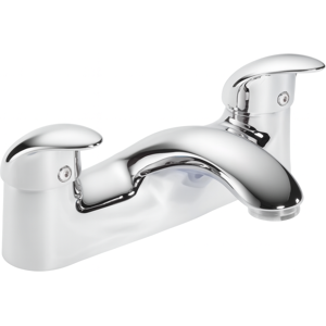 Evg Signia Bath Filler Tap Chrome – Dual Lever Evg Signia Bath Filler Tap Chrome – Dual Lever
