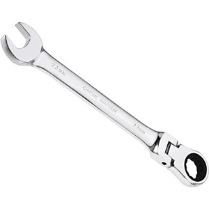 Metallixity Flex-Head Ratcheting Wrench 23mm Head Metric 72-Teeth Cr-V Wrench Spanner Metallixity Flex-Head Ratcheting Wrench 23mm Head Metric 72-Teeth Cr-V Wrench Spanner