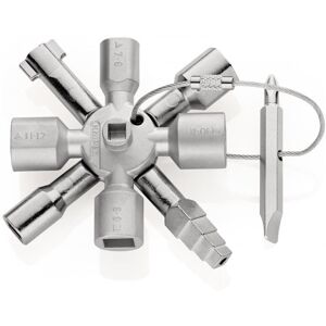 Knipex 00 11 01 Universal Twin Key Utility Gas Cabinet Cupboard Shut Off Systems Knipex 00 11 01 Universal Twin Key Utility Gas Cabinet Cupboard Shut Off Systems