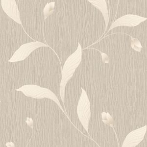 Belgravia Tiffany Glitter Floral Trail Wallpaper Textured Vinyl Beige 41337 Belgravia Tiffany Glitter Floral Trail Wallpaper Textured Vinyl Beige 41337