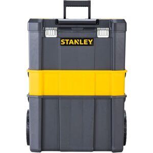 Stanley Essential Rolling Workshop Toolbox, 3-In1 Stackable Units, Portable Tool Stanley Essential Rolling Workshop Toolbox, 3-In1 Stackable Units, Portable Tool