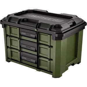Draper Bunker Load-Up 3 Drawer Stacking Auto Locking Extra Deep Tool Box, 29441 Draper Bunker Load-Up 3 Drawer Stacking Auto Locking Extra Deep Tool Box, 29441