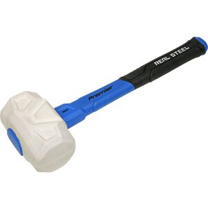 Thatcable 24oz Rubber Mallet With Fibreglass Shaft - Non-Marking Head - Textured Grip Thatcable 24oz Rubber Mallet With Fibreglass Shaft - Non-Marking Head - Textured Grip