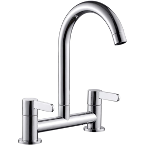 Does Not Apply Dual Lever Kitchen Taps Mixers 2 Hole Deck Mounted Cold And Hot Mixer Tap Modern Does Not Apply Dual Lever Kitchen Taps Mixers 2 Hole Deck Mounted Cold And Hot Mixer Tap Modern