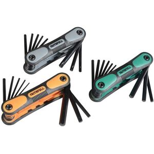 Faithfull Metric, Imperial & Torx Folding Hexagonal Key Set,One Size Multi Colou Faithfull Metric, Imperial & Torx Folding Hexagonal Key Set,One Size Multi Colou