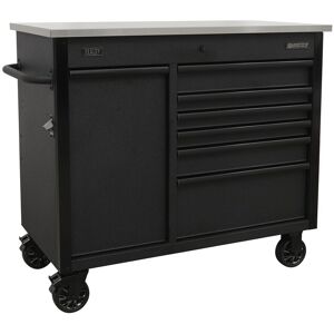 Sealey Mobile Tool Cabinet 1120mm With Power Tool Charging Drawer - Ap4206be Sealey Mobile Tool Cabinet 1120mm With Power Tool Charging Drawer - Ap4206be
