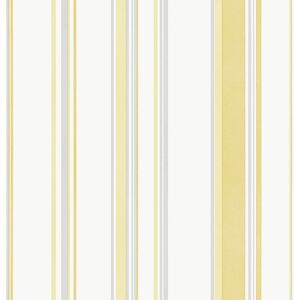 Smart Stripes 3 Yellow Greys Wallpaper - Casual Stripe Smart Stripes 3 Yellow Greys Wallpaper - Casual Stripe