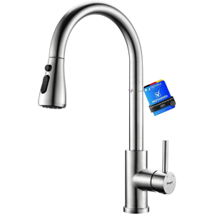 Does Not Apply Kitchen Tap, Kitchen Mixer Taps With Pull Out Sprayer, 360° Swivel Single Handle Does Not Apply Kitchen Tap, Kitchen Mixer Taps With Pull Out Sprayer, 360° Swivel Single Handle