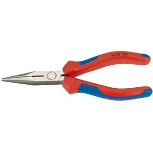 Draper Knipex 25 02 160 Sbe Long Nose Pliers - Heavy Duty Handles, 160mm 69576 Draper Knipex 25 02 160 Sbe Long Nose Pliers - Heavy Duty Handles, 160mm 69576