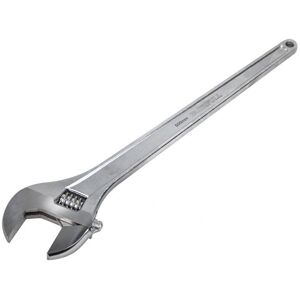 Faithfull Chrome Adjustable Spanner / 600mm (24in) Multi Colour Tk805 Faithfull Chrome Adjustable Spanner / 600mm (24in) Multi Colour Tk805