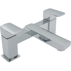 Evg Nuance Chrome Bath Filler Modern Twin Lever Tap Durable Finish Evg Nuance Chrome Bath Filler Modern Twin Lever Tap Durable Finish