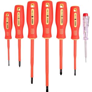 Draper Vde Screwdriver Set Insulated Electrical Hand Tools 7 Piece Draper Vde Screwdriver Set Insulated Electrical Hand Tools 7 Piece