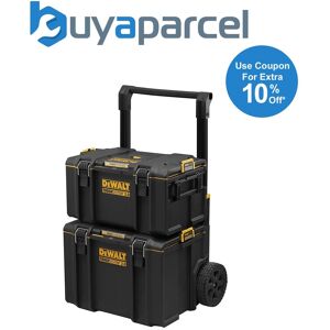 Dewalt Toughsystem 2 Ds450 Rolling Mobile Tool Storage Box Trolley + Ds400 Case Dewalt Toughsystem 2 Ds450 Rolling Mobile Tool Storage Box Trolley + Ds400 Case
