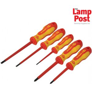 Ck Tools Triton Xls T4728 Insulated 5 Piece 1000v Vde Slotted/ph Screwdriver Set Ck Tools Triton Xls T4728 Insulated 5 Piece 1000v Vde Slotted/ph Screwdriver Set