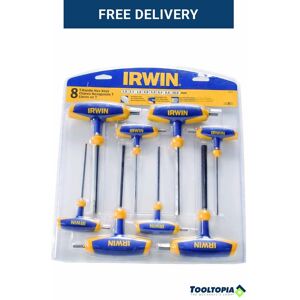 Irwin T-Handle Hex Key 8pc Set Irhkt-8pc Irwin T-Handle Hex Key 8pc Set Irhkt-8pc