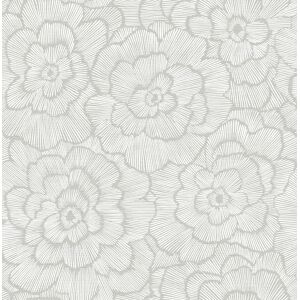 Fd26036_middleton Floral, Rayed, Texture Light Gray Fine Decor Wallpaper Fd26036_middleton Floral, Rayed, Texture Light Gray Fine Decor Wallpaper