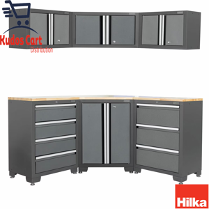 Does Not Apply Hilka 7 Piece Garage Corner Cabinet Set Tool Storage Heavy Duty Workshop Drawer Does Not Apply Hilka 7 Piece Garage Corner Cabinet Set Tool Storage Heavy Duty Workshop Drawer