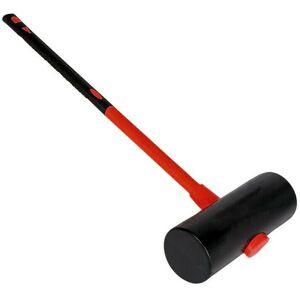 Toolzone 6kg Paving Maul Large Rubber Slab Hammer Mallet Concrete Kerb Flagstone Hm005 Toolzone 6kg Paving Maul Large Rubber Slab Hammer Mallet Concrete Kerb Flagstone Hm005