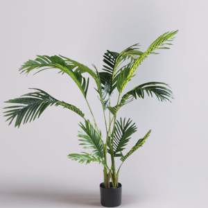 Wsg Real Touch Palm Tree Artificial Plant Indoor With Plastic Planter Pot 110cm Wsg Real Touch Palm Tree Artificial Plant Indoor With Plastic Planter Pot 110cm