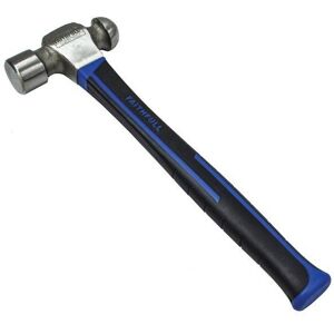 Faithfull Ball Pein Hammer, Fibreglass Shaft908g (32oz) Multi Colour Tk1380 Faithfull Ball Pein Hammer, Fibreglass Shaft908g (32oz) Multi Colour Tk1380