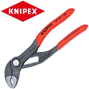 Knipex Cobra Water Pump Pliers 150mm 6in Push Button Wrench Pvc Grip 87 01 150 Knipex Cobra Water Pump Pliers 150mm 6in Push Button Wrench Pvc Grip 87 01 150