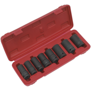Locking Wheel Nut Removal Set 8pc 1/2\"Sq Drive - Sealey Sx202 New Locking Wheel Nut Removal Set 8pc 1/2\"Sq Drive - Sealey Sx202 New