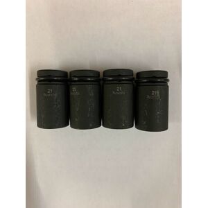 4 X Makita 134833-2 1/2\" 21mm Scaffolders Impact Socket 52mm Long Retaining Pin 4 X Makita 134833-2 1/2\" 21mm Scaffolders Impact Socket 52mm Long Retaining Pin