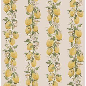 G45440 - Just Kitchens Lemon Stripe Yellow Beige Galerie Wallpaper G45440 - Just Kitchens Lemon Stripe Yellow Beige Galerie Wallpaper