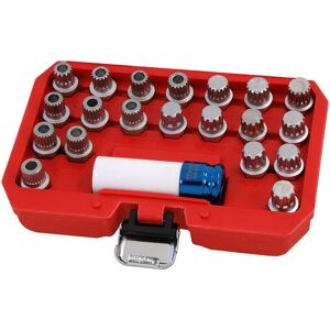 Neilsen 21pc Bmw Locking Wheel Nut Screw Socket Key Master Tamper Proof Tool Set Neilsen 21pc Bmw Locking Wheel Nut Screw Socket Key Master Tamper Proof Tool Set