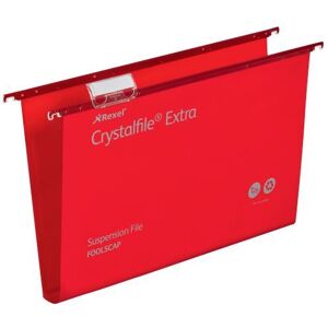 Rexel C/file Extra Sus Fc 30mm Red 25pcs Rexel C/file Extra Sus Fc 30mm Red 25pcs