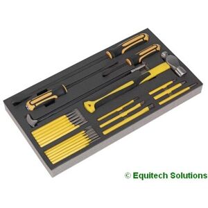 Sealey (Siegen) S01131 Tool Chest Tray Prybar Hammer Chisel & Punch Set 23 Piece Sealey (Siegen) S01131 Tool Chest Tray Prybar Hammer Chisel & Punch Set 23 Piece