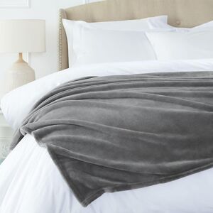 Amazon Basics Throw Blanket, Not Heated, Made Of Soft Velvet Plush, 168 X 229 C Amazon Basics Throw Blanket, Not Heated, Made Of Soft Velvet Plush, 168 X 229 C