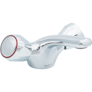 Evg Clever Araya Mercia Modern Mono Basin Mixer Tap Chrome - Dual Handle Evg Clever Araya Mercia Modern Mono Basin Mixer Tap Chrome - Dual Handle