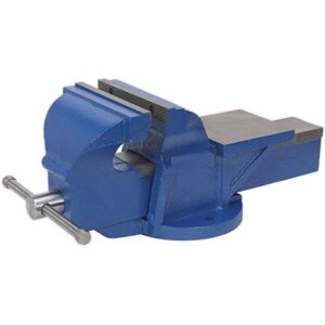 Thatcable Heavy Duty Bench Mountable Fixed Base Vice - 200mm Jaw Opening - Cast Iron Thatcable Heavy Duty Bench Mountable Fixed Base Vice - 200mm Jaw Opening - Cast Iron