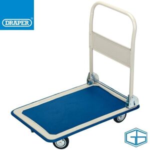 Draper Platform Trolley With Folding Handle 630 X 480 X 850mm 150kg, 44005 Draper Platform Trolley With Folding Handle 630 X 480 X 850mm 150kg, 44005