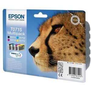 Genuine Epson Original T0715 Multipack Ink Cartridges T0711 T0712 T0713 T0714 Bn Genuine Epson Original T0715 Multipack Ink Cartridges T0711 T0712 T0713 T0714 Bn