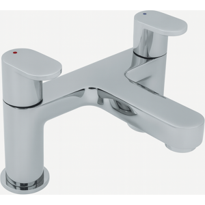 Evg Ecstasy Blade Bath Filler Chrome - Dual Lever Modern Bath Tap Evg Ecstasy Blade Bath Filler Chrome - Dual Lever Modern Bath Tap