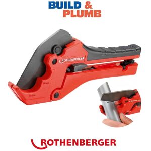Rothenberger 2 In 1 Rocut 42 Twin Cut Plastic Pipe Cutter 0-42mm - 1000003011 Rothenberger 2 In 1 Rocut 42 Twin Cut Plastic Pipe Cutter 0-42mm - 1000003011