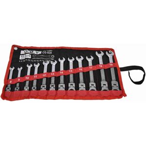 12pcs Ratchet Wrench Set Combination Chrome Vanadium Steel 8‑19mm With St 12pcs Ratchet Wrench Set Combination Chrome Vanadium Steel 8‑19mm With St