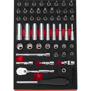 Boxo 1/4" Drive Socket & Bit Set 52 Pcs Bx593-R2 Boxo 1/4" Drive Socket & Bit Set 52 Pcs Bx593-R2