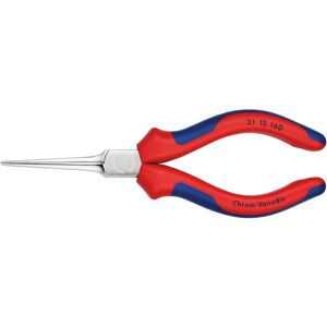 Knipex 31 15 160 Flat Nose Pliers Needle-Nose Pliers Multi-Component Grips 160mm Knipex 31 15 160 Flat Nose Pliers Needle-Nose Pliers Multi-Component Grips 160mm