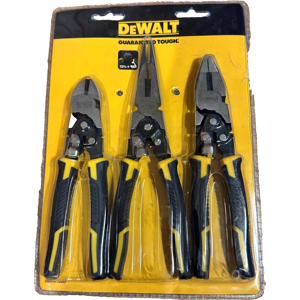 Dewalt Dwht0-70485 Compound Action Pliers Set - 3 Pack Dewalt Dwht0-70485 Compound Action Pliers Set - 3 Pack