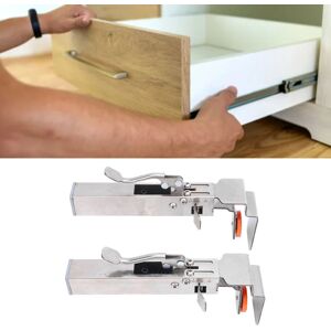 Drawer Installation Clamp Drawer Panel Fixing Clip 2pcs Adjustable Width For Drawer Installation Clamp Drawer Panel Fixing Clip 2pcs Adjustable Width For
