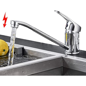Does Not Apply Low Pressure 360° Swivelling Kitchen Sink Mixer Tap - Single Lever - Copper Fini Does Not Apply Low Pressure 360° Swivelling Kitchen Sink Mixer Tap - Single Lever - Copper Fini
