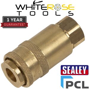 Sealey Pcl Non-Corrodible Pcl Coupling Body Female 1/4\"Bsp Sealey Pcl Non-Corrodible Pcl Coupling Body Female 1/4\"Bsp