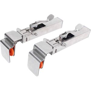 2pcs Adjustable Drawer Fixing Clips With 2 Clamping Pieces Cabinet Drawer Panel 2pcs Adjustable Drawer Fixing Clips With 2 Clamping Pieces Cabinet Drawer Panel